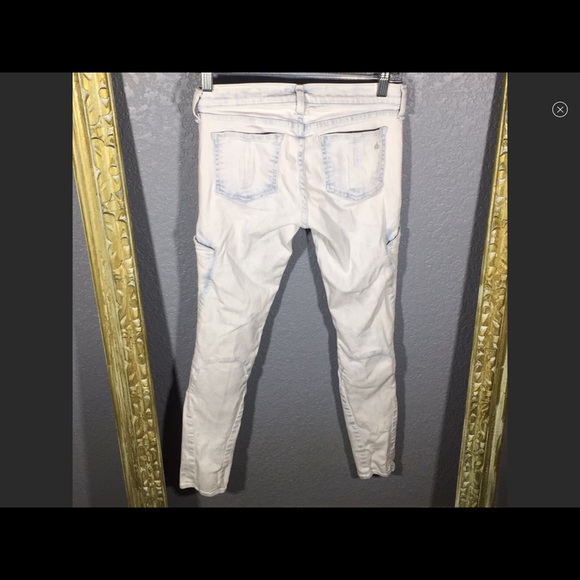 UEC Rag & Bone Bleached Jeans Sz 27 - Picture 5 of 8